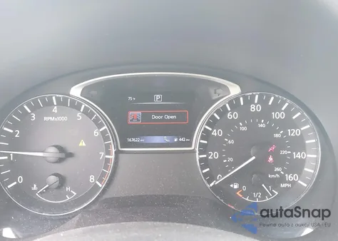 2017 Nissan Altima 2.5 Sv z USA, uszkodzony, nr VIN 1N4AL3AP7HC132911